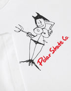Devil Women T-Shirt - White by Polar Skate - view 3