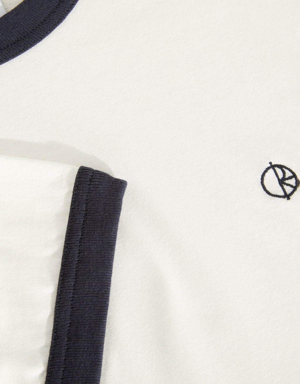 Ringer T-Shirt - Cloud White / Navy