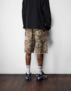 Fleece Shorts - Forest Camo by Butter Goods