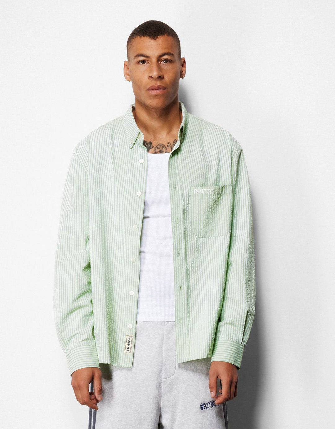 Avenue Shirt - Mint by Butter Goods