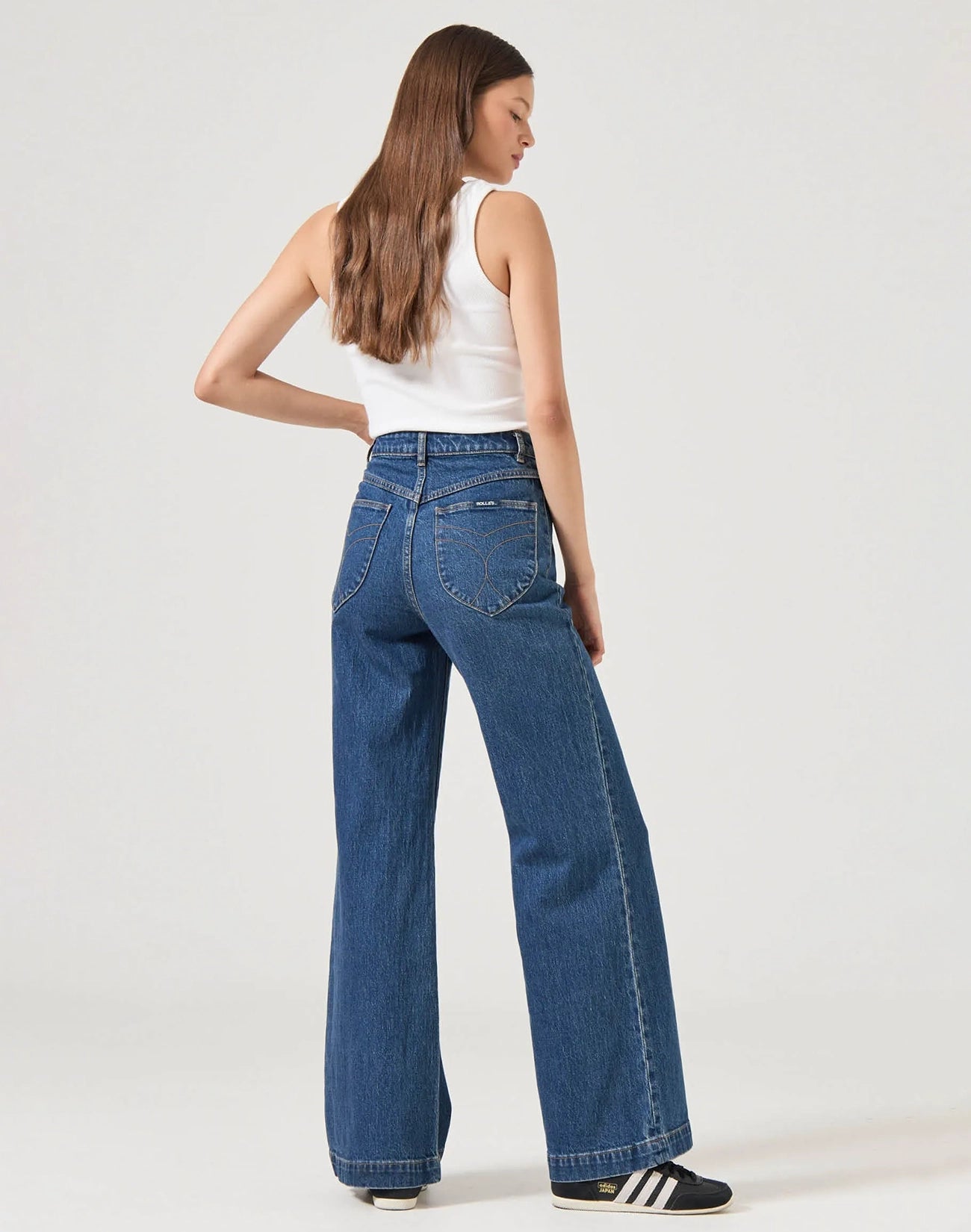 Sailor Long Denim Jeans - Organic Dark Blue