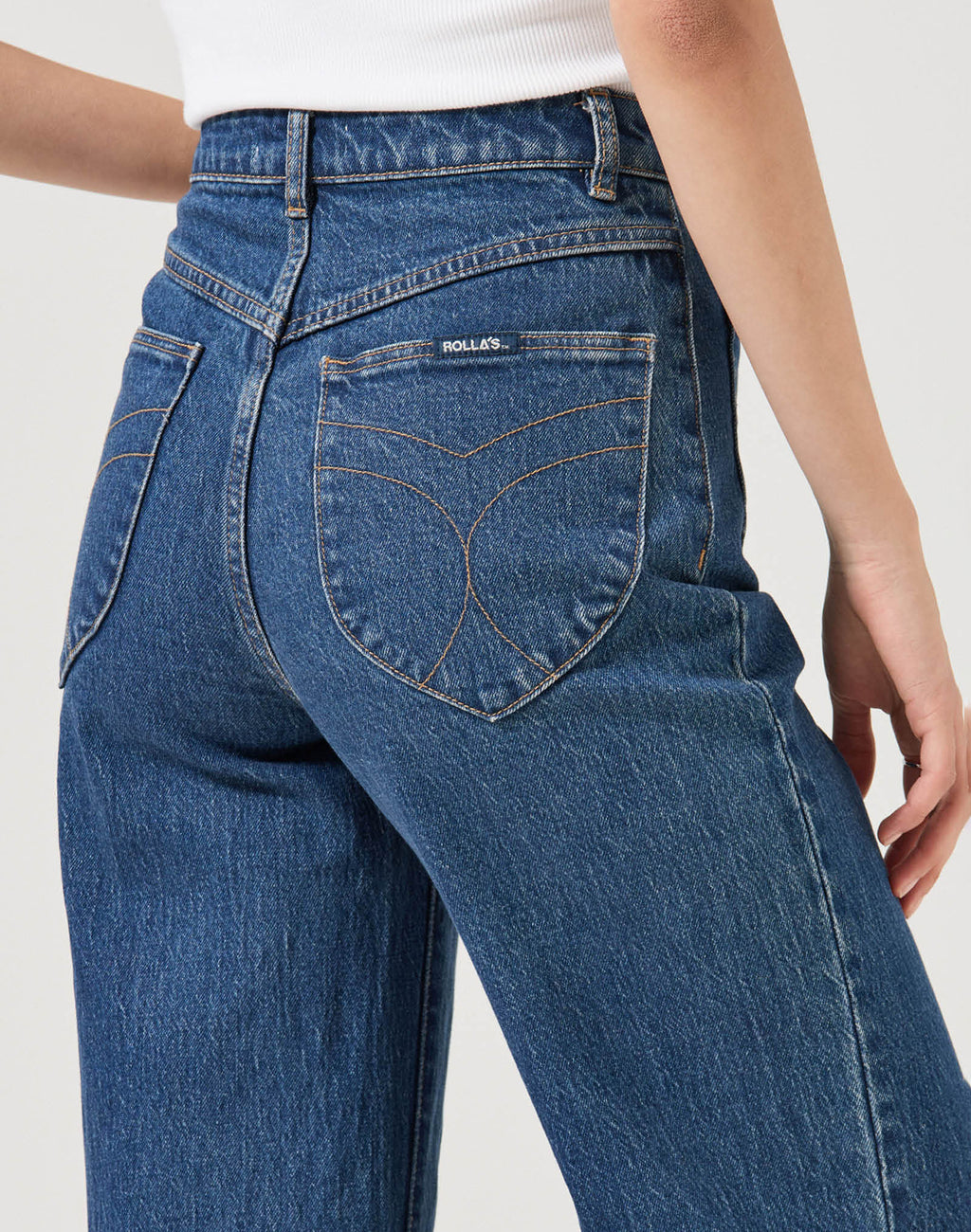 Sailor Long Denim Jeans - Organic Dark Blue
