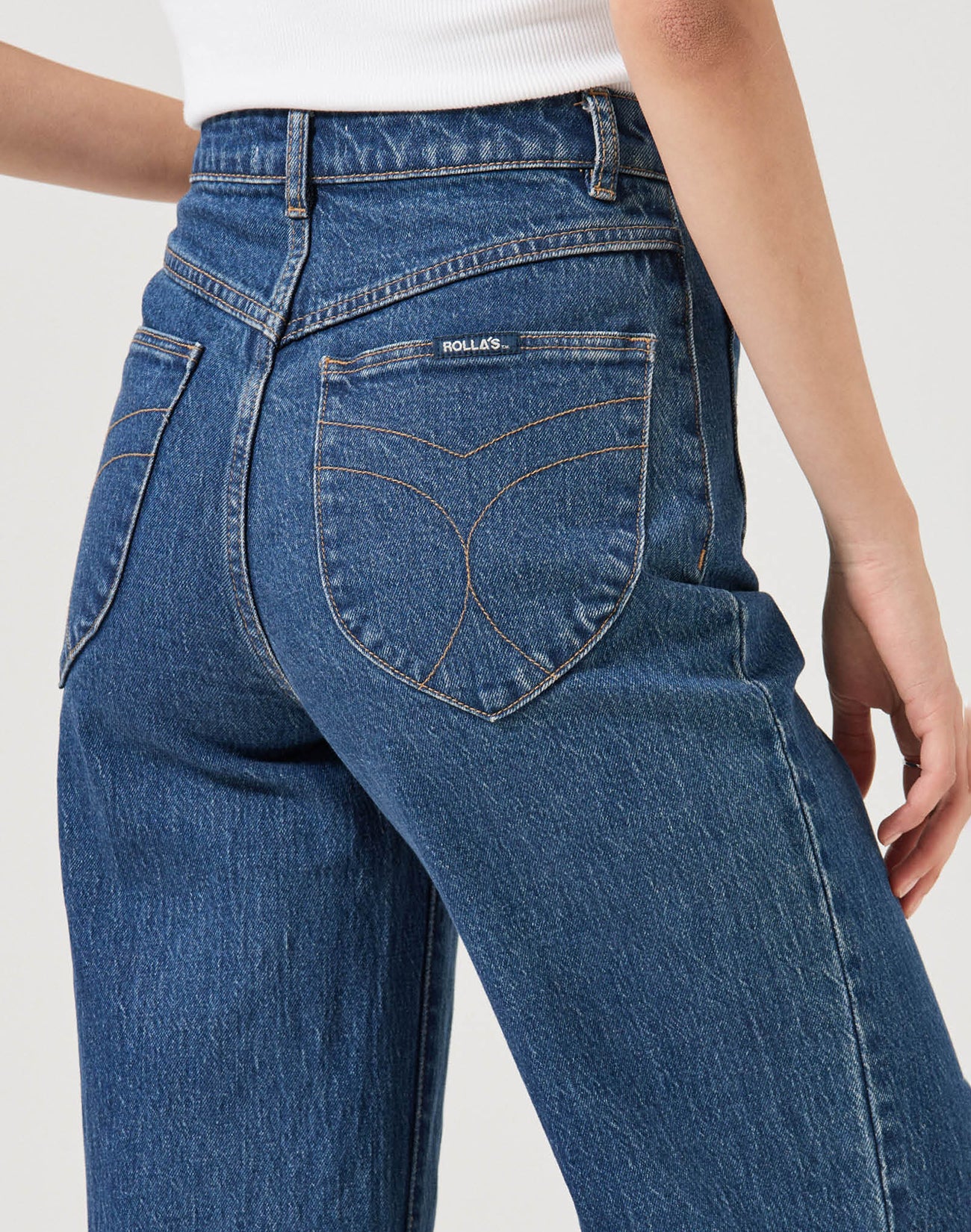 Sailor Long Denim Jeans - Organic Dark Blue