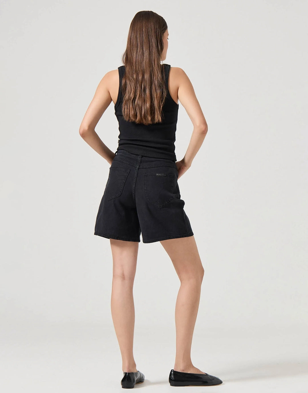 Super Mirage Denim Shorts - Lyocell Ash