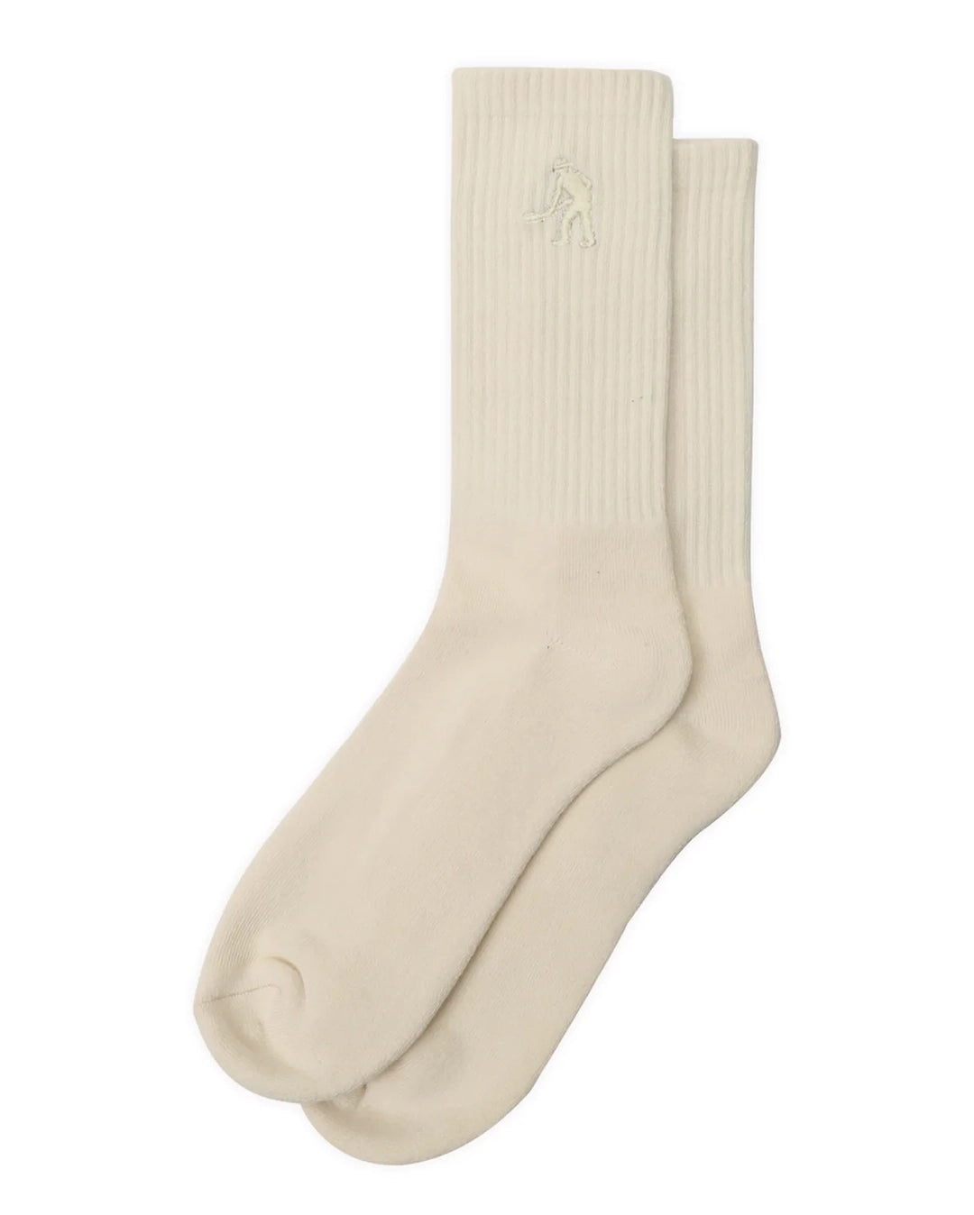 Solid Workers Sox - Bone