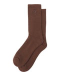 Solid Workers Sox - Brown by Pass-Port