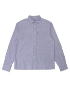 Workers Sripe Shirt Long Sleeve - Indigo by Pass-Port