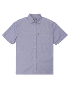 Workers Stripe Shirt Short Sleeve - Indigo by Pass-Port