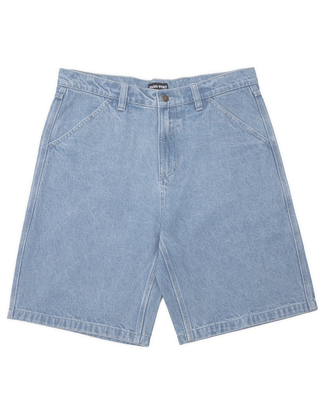 Workers Club Classic Jean Short R46 - Washed Light Indigo