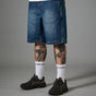 Washed Dark Indigo
