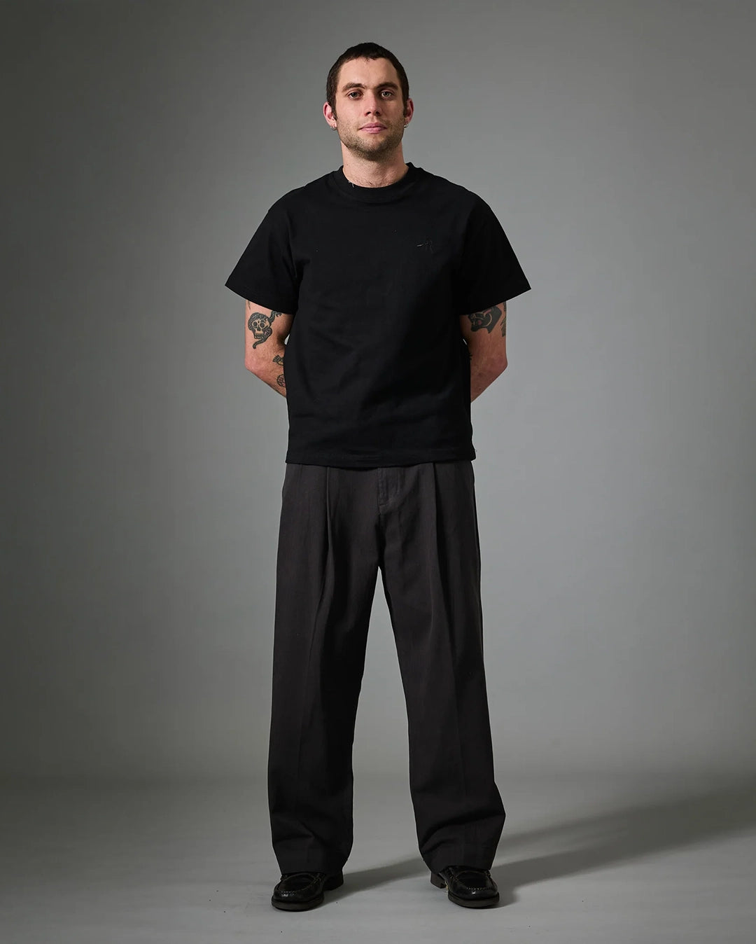 Herringbone Leagues Club Pant - Vintage Black