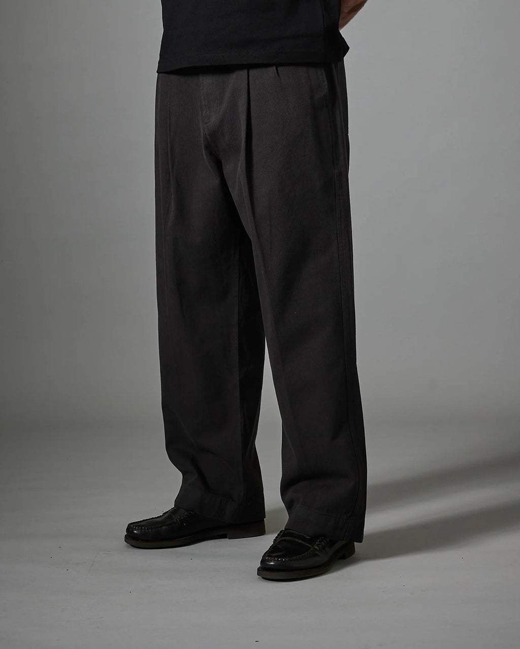 Herringbone Leagues Club Pant - Vintage Black by Pass-Port