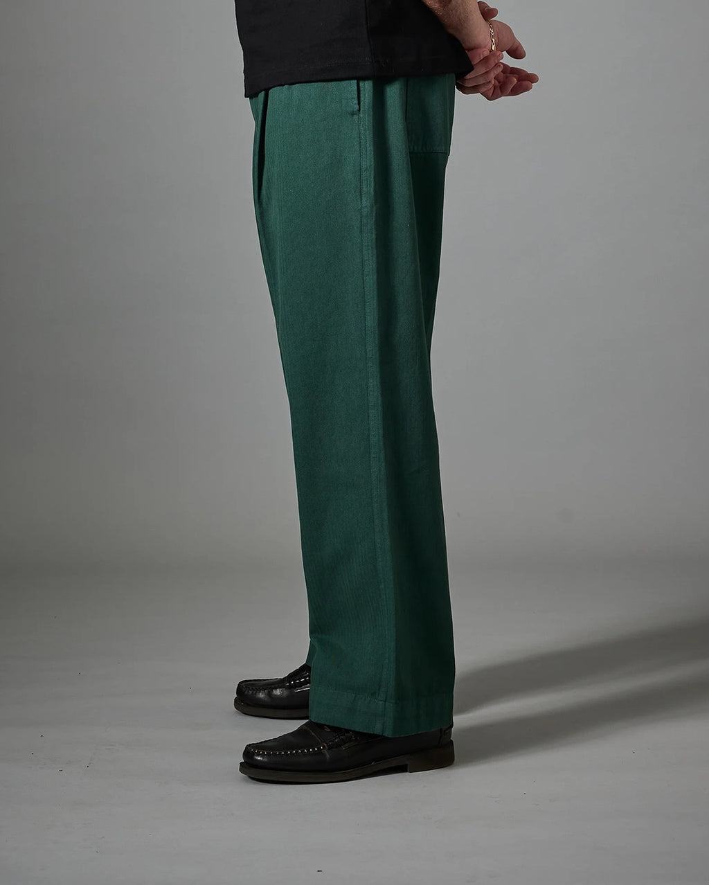 Herringbone Leagues Club Pant - Hunter Green