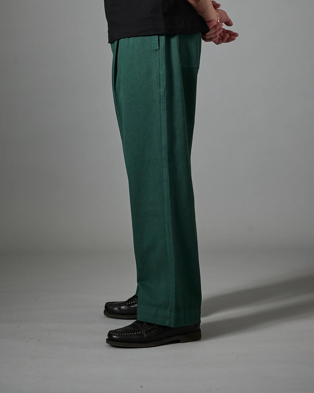 Herringbone Leagues Club Pant - Hunter Green