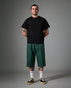Herringbone Leagues Club Short - Hunter Green by Pass-Port - view 3