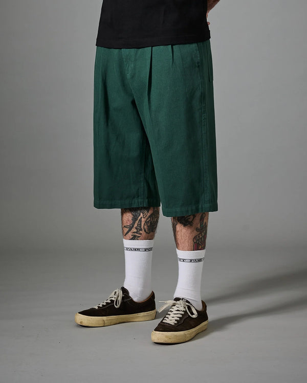 Herringbone Leagues Club Short - Hunter Green by Pass-Port