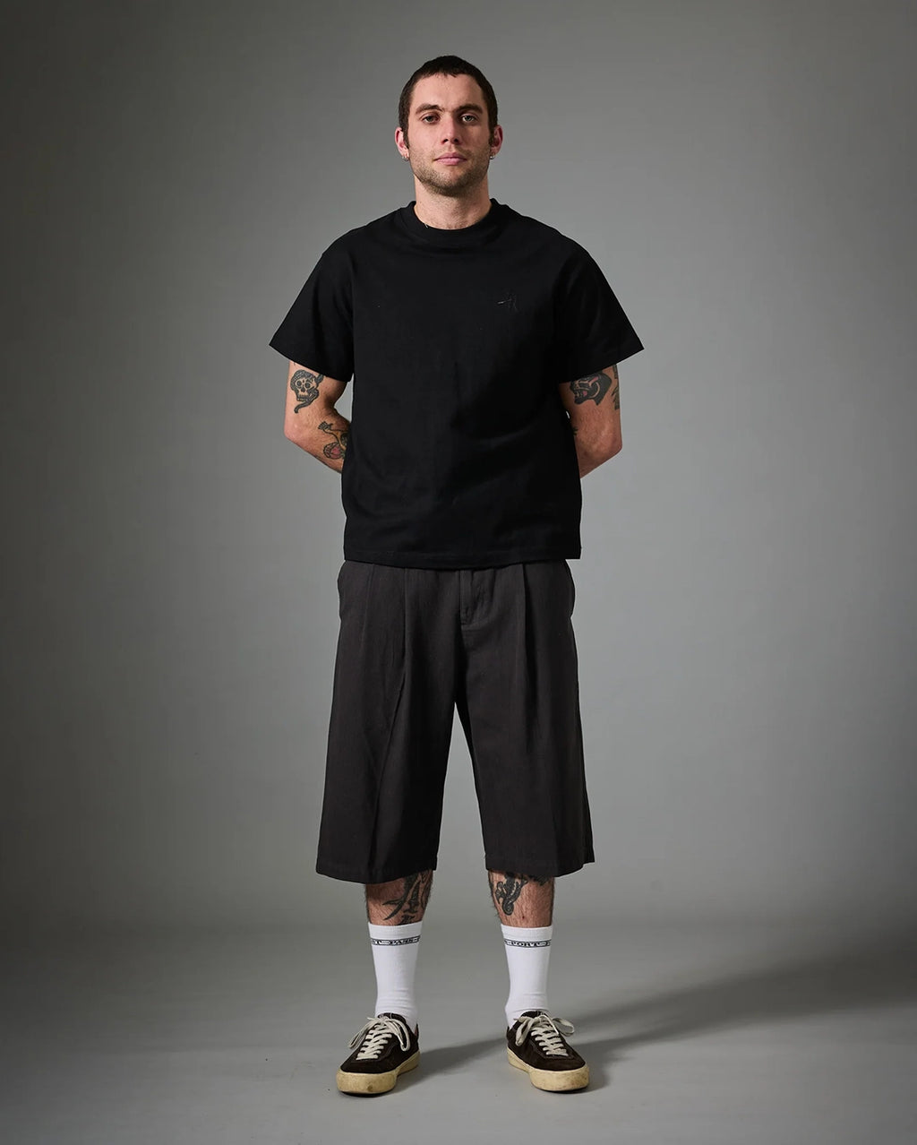 Herringbone Leagues Club Short - Vintage Black by Pass-Port - view 3