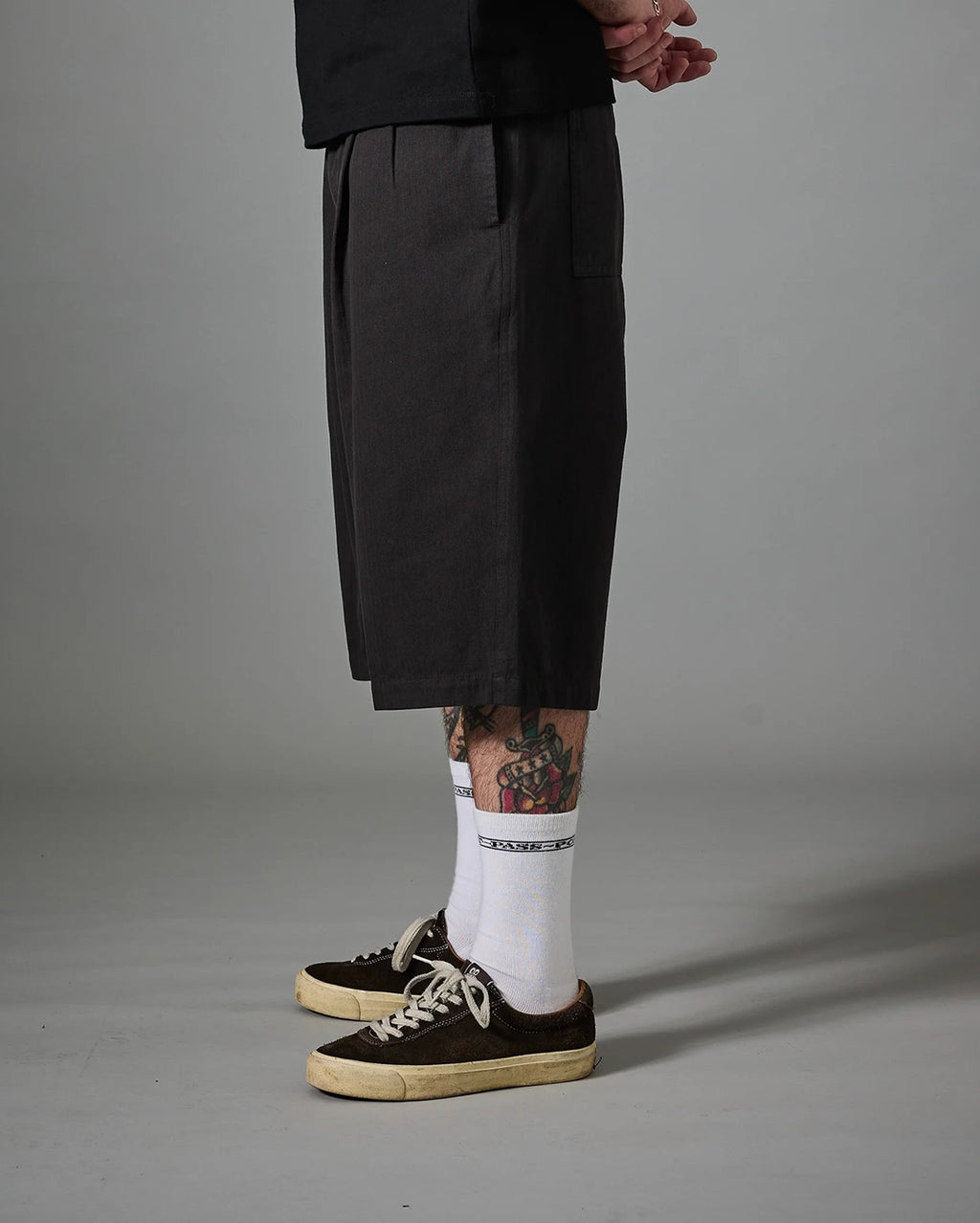 Herringbone Leagues Club Short - Vintage Black by Pass-Port - view 4
