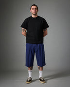 Herringbone Leagues Club Short - Dark Indigo by Pass-Port - view 3