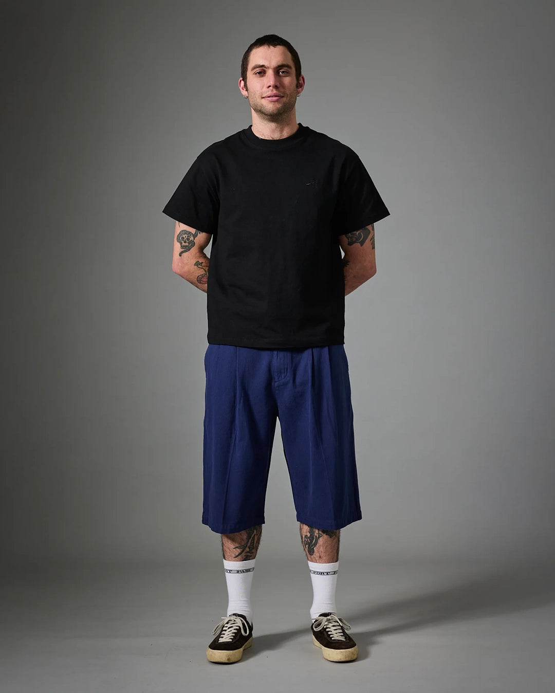 Herringbone Leagues Club Short - Navy