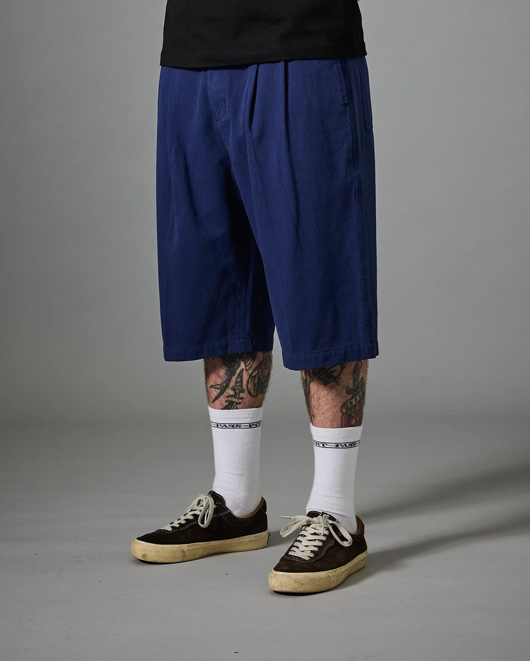 Herringbone Leagues Club Short - Navy
