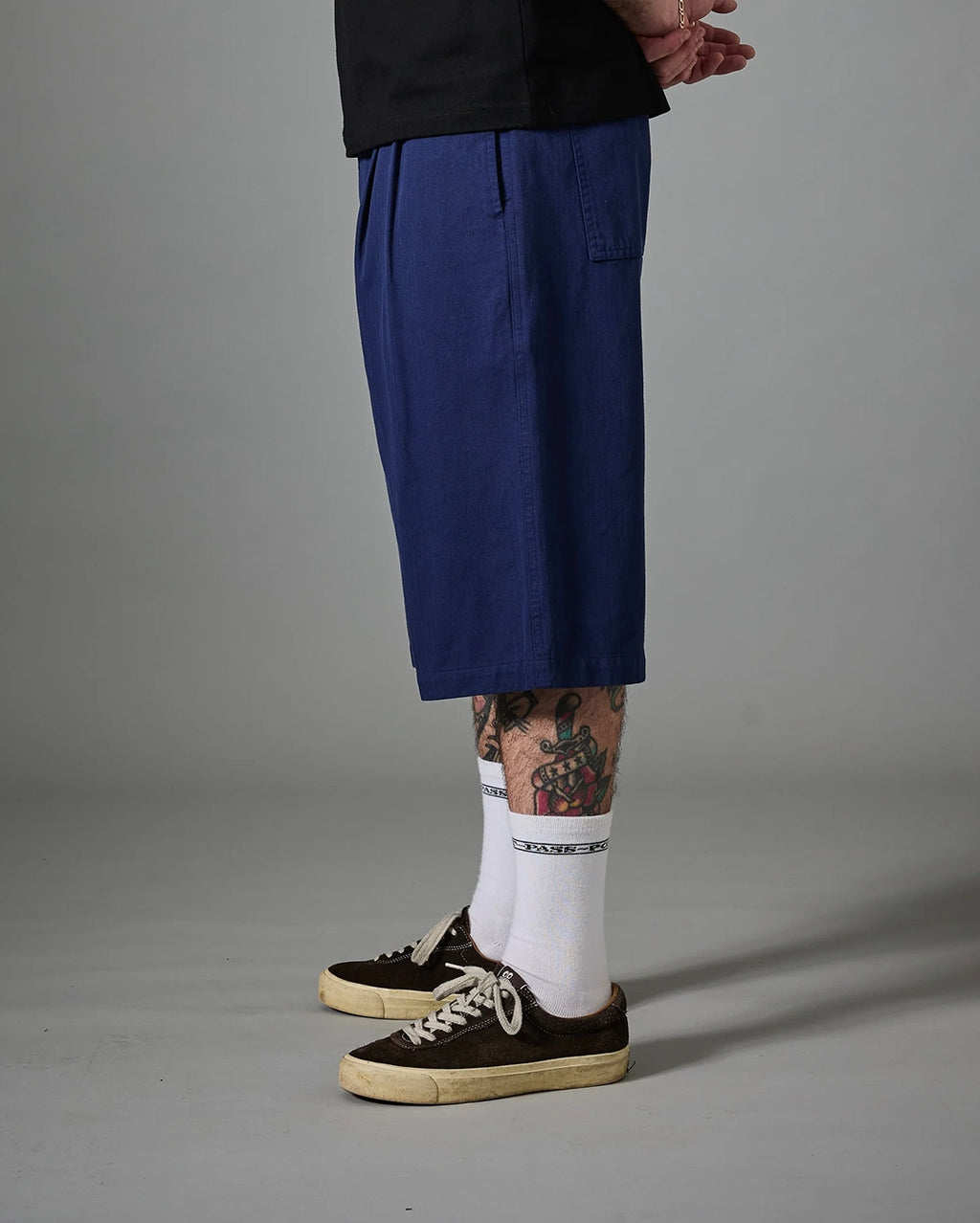 Herringbone Leagues Club Short - Navy