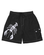 Seafood Staff Boardshorts - Black by Pass-Port - view 3