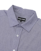 Workers Stripe Shirt Short Sleeve - Indigo by Pass-Port - view 2
