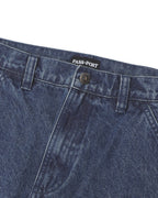 Workers Club Classic Jean Short R46 - Washed Dark Indigo by Pass-Port - view 7