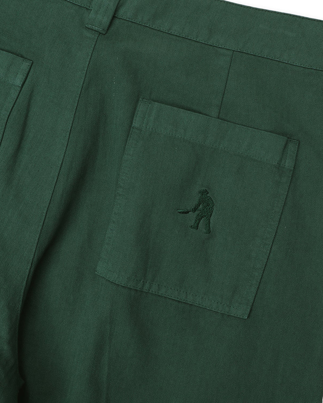 Herringbone Leagues Club Pant - Hunter Green