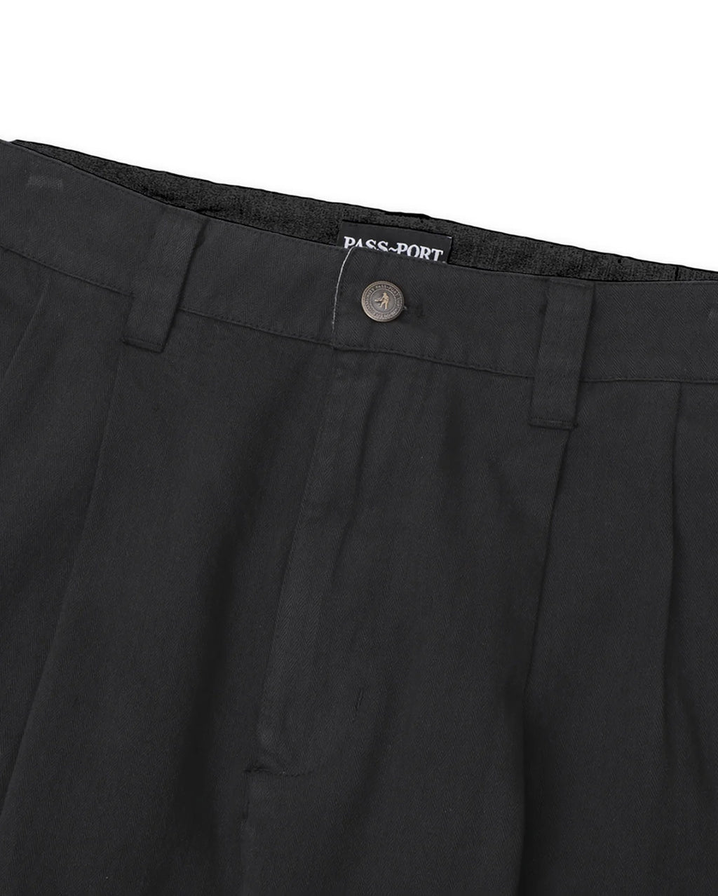 Herringbone Leagues Club Pant - Vintage Black by Pass-Port - view 8