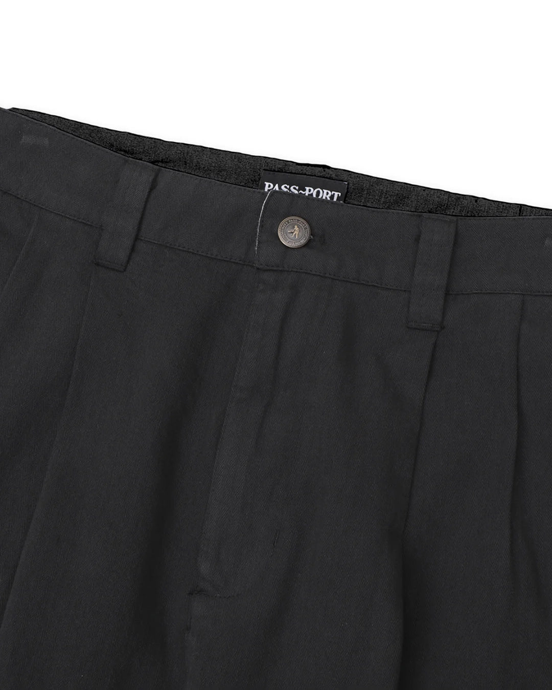 Herringbone Leagues Club Pant - Vintage Black