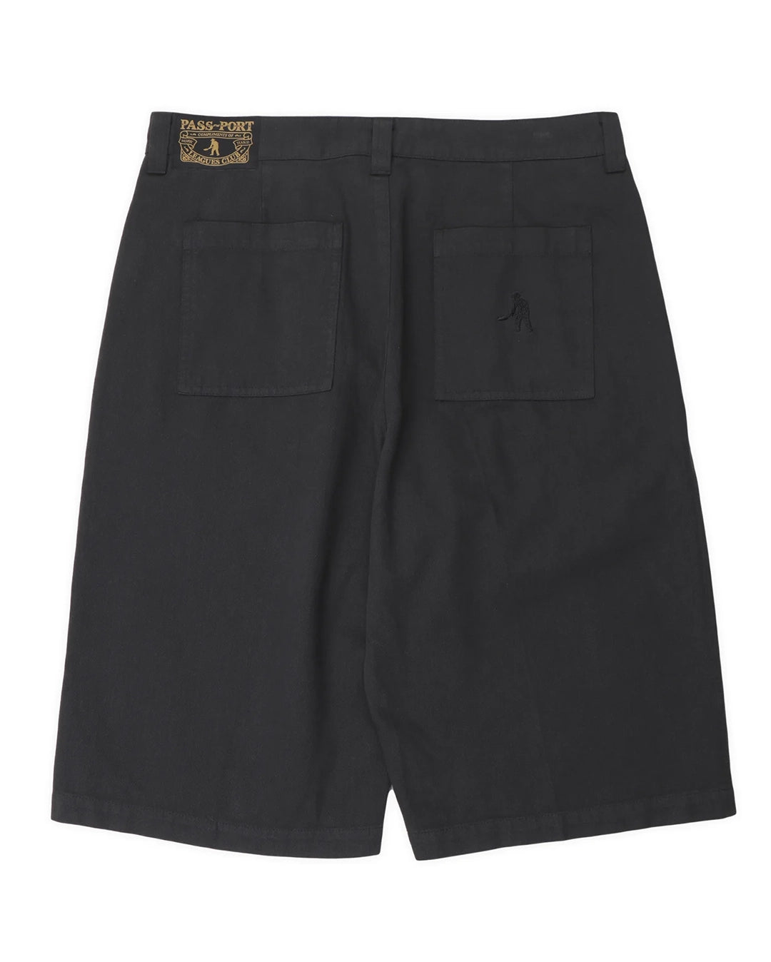 Herringbone Leagues Club Short - Vintage Black