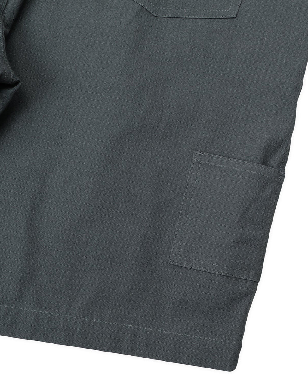 Ripstop Double Knee Diggers Club Short - Steel Blue