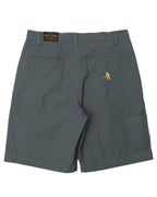 Ripstop Double Knee Diggers Club Short - Steel Blue by Pass-Port - view 5