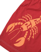 Seafood Staff Boardshorts - Lobster Red by Pass-Port - view 4