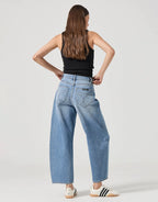 Gigi Barrel Denim Jeans by Rollas - view 3