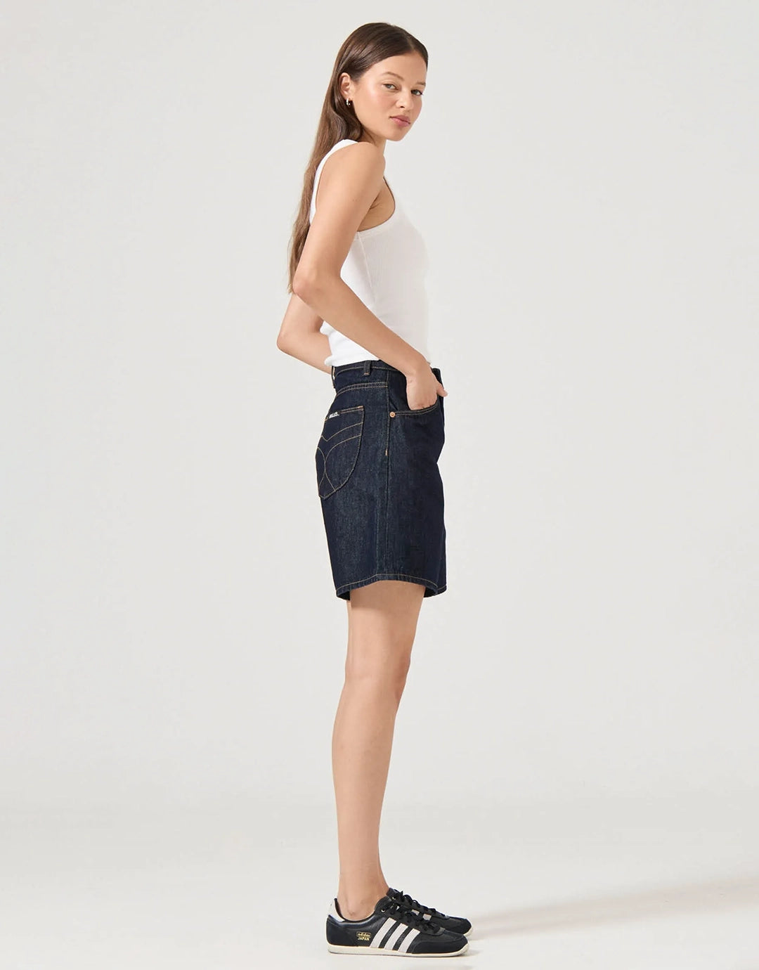 Super MIrage Denim Shorts - Rinse Denim