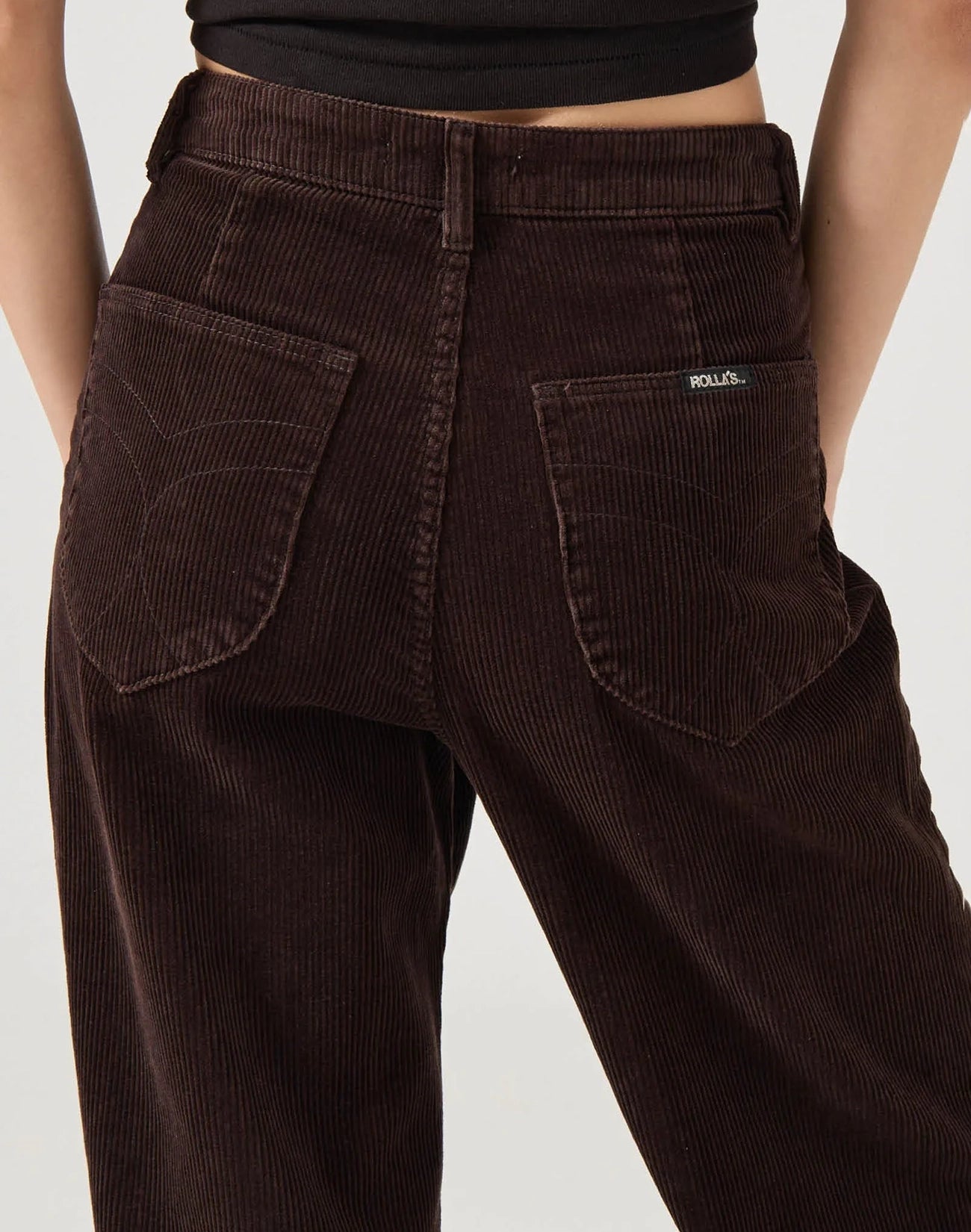 Sailor Long Cord Jeans - Chocolate