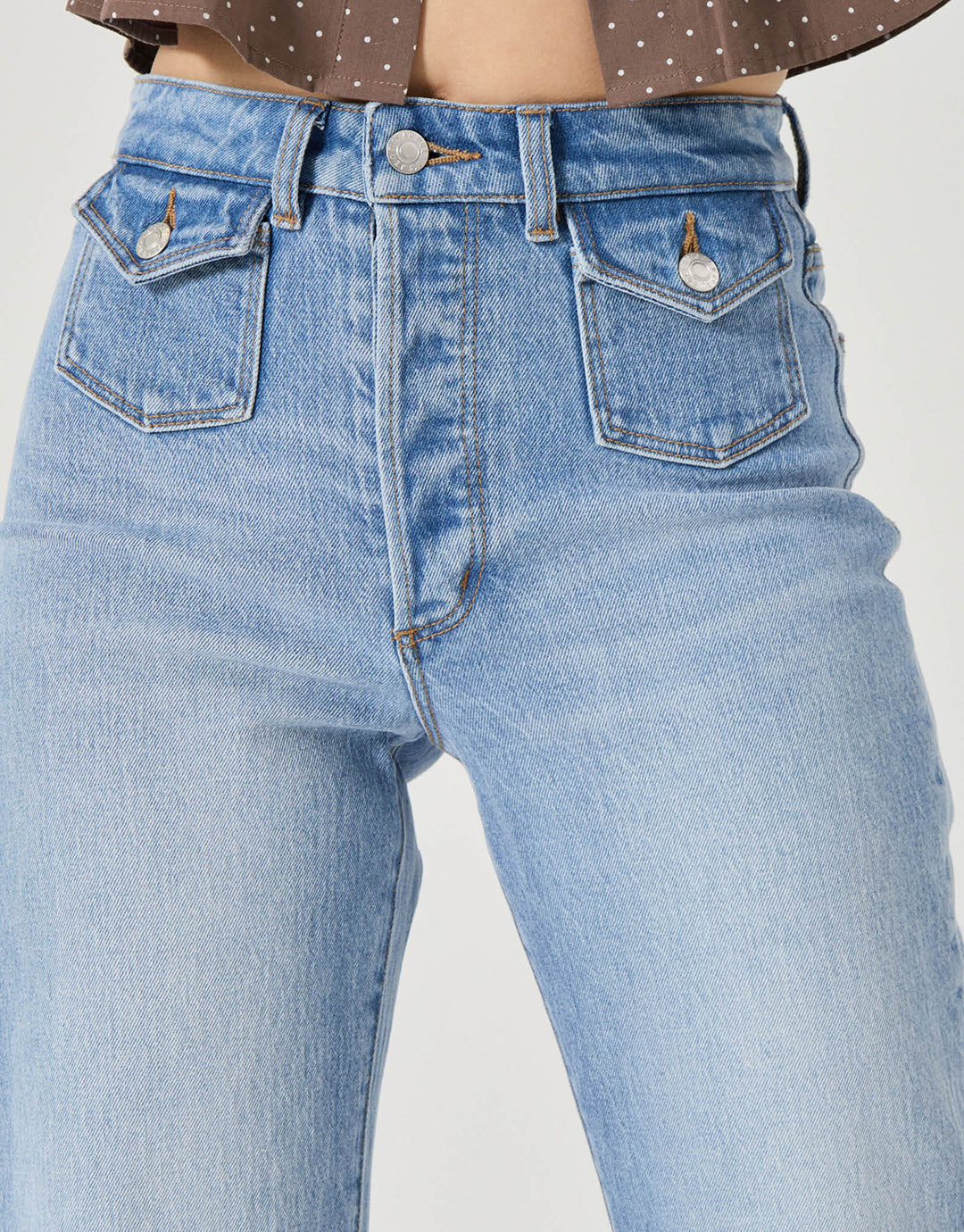 Stella Eastcoast Flare Denim Jeans - Dakota Blue