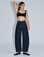 Gigi Barrel Denim Jeans by Rollas - view 2