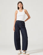 Gigi Barrel Denim Jeans by Rollas - view 3