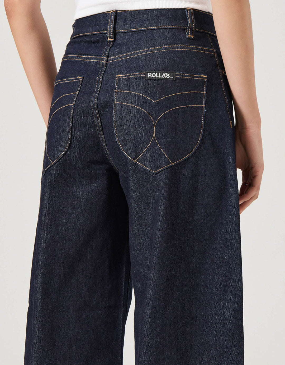 Gigi Barrel Denim Jeans - Rinse Denim