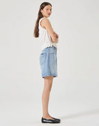 Super Mirage Denim Shorts - Lennon Blue by Rollas - view 4