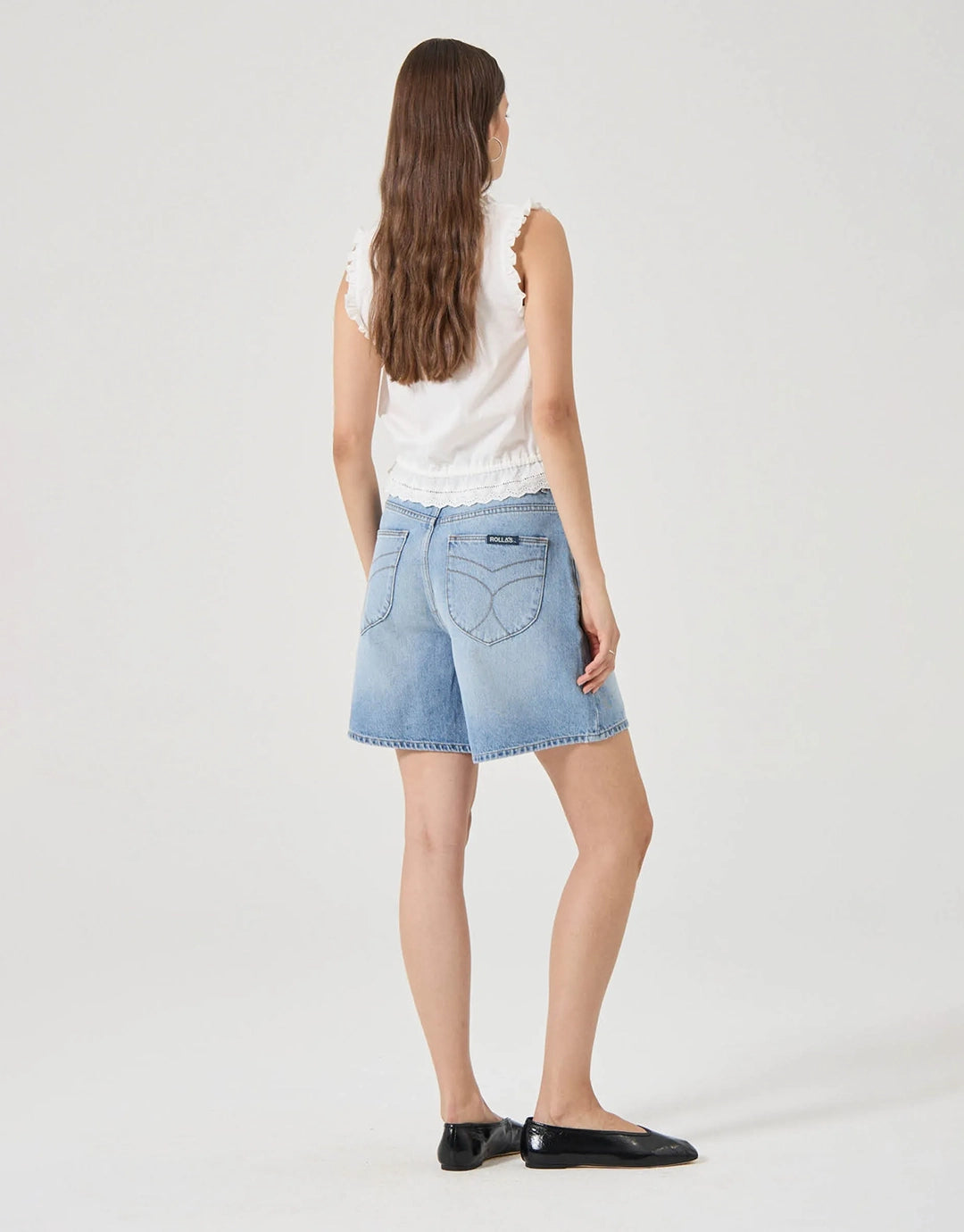 Super Mirage Denim Shorts - Lennon Blue