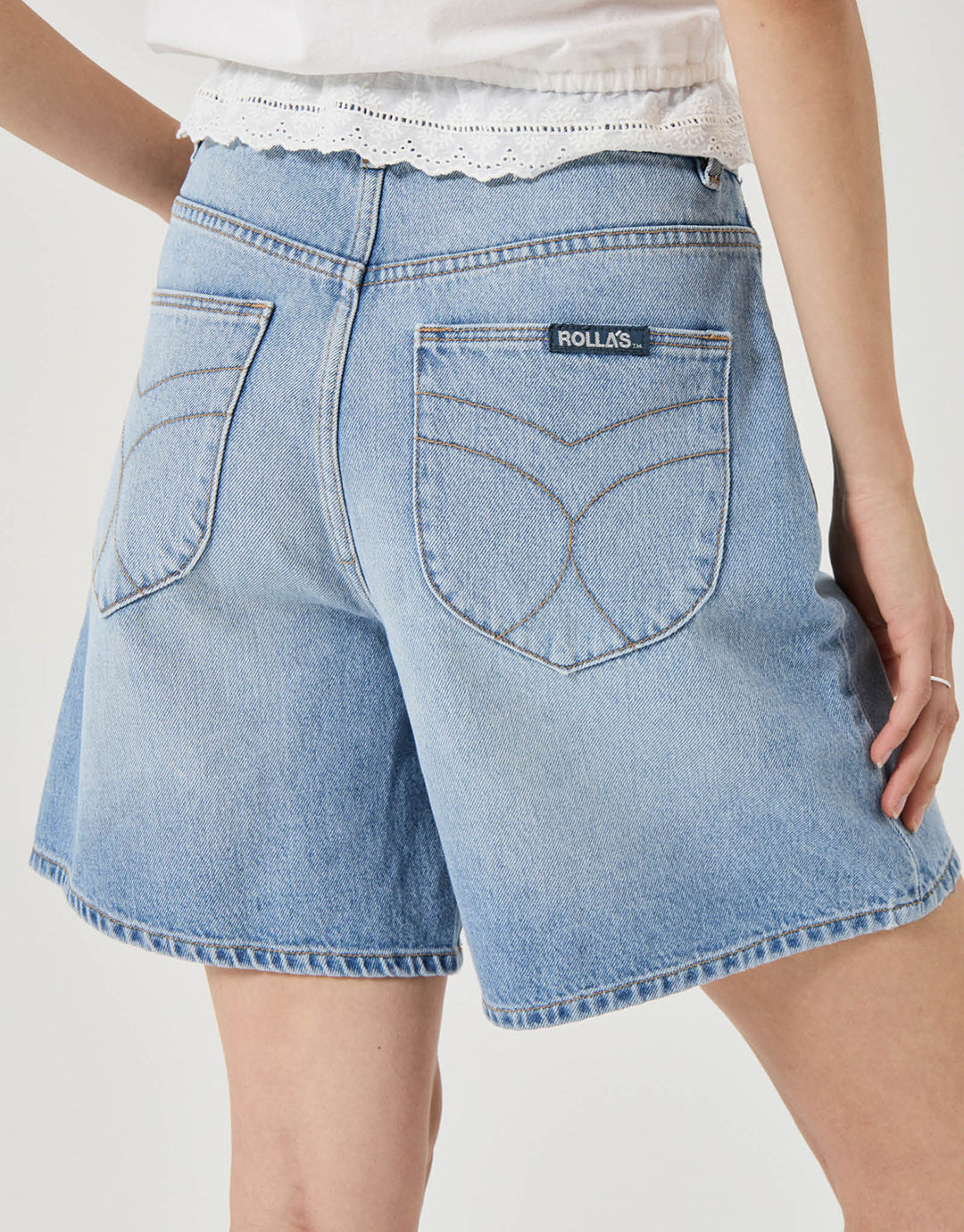 Super Mirage Denim Shorts - Lennon Blue