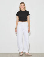 Arc Barrel Jeans - White Gold by Rollas - view 4