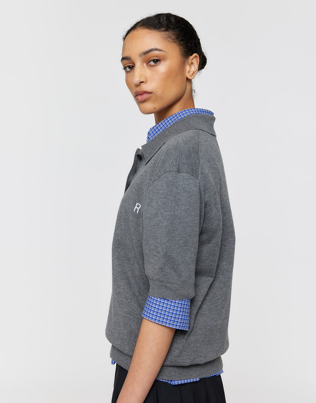 Fifi Polo - Grey by Ricochet - view 2