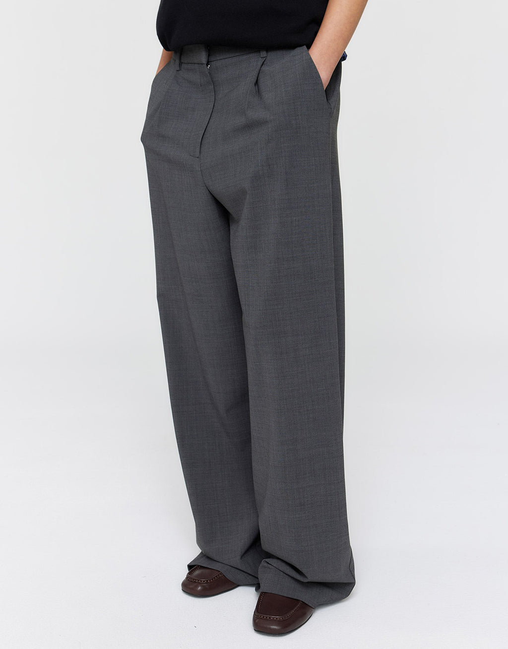 Serge Pants - Charcoal by Ricochet - view 3