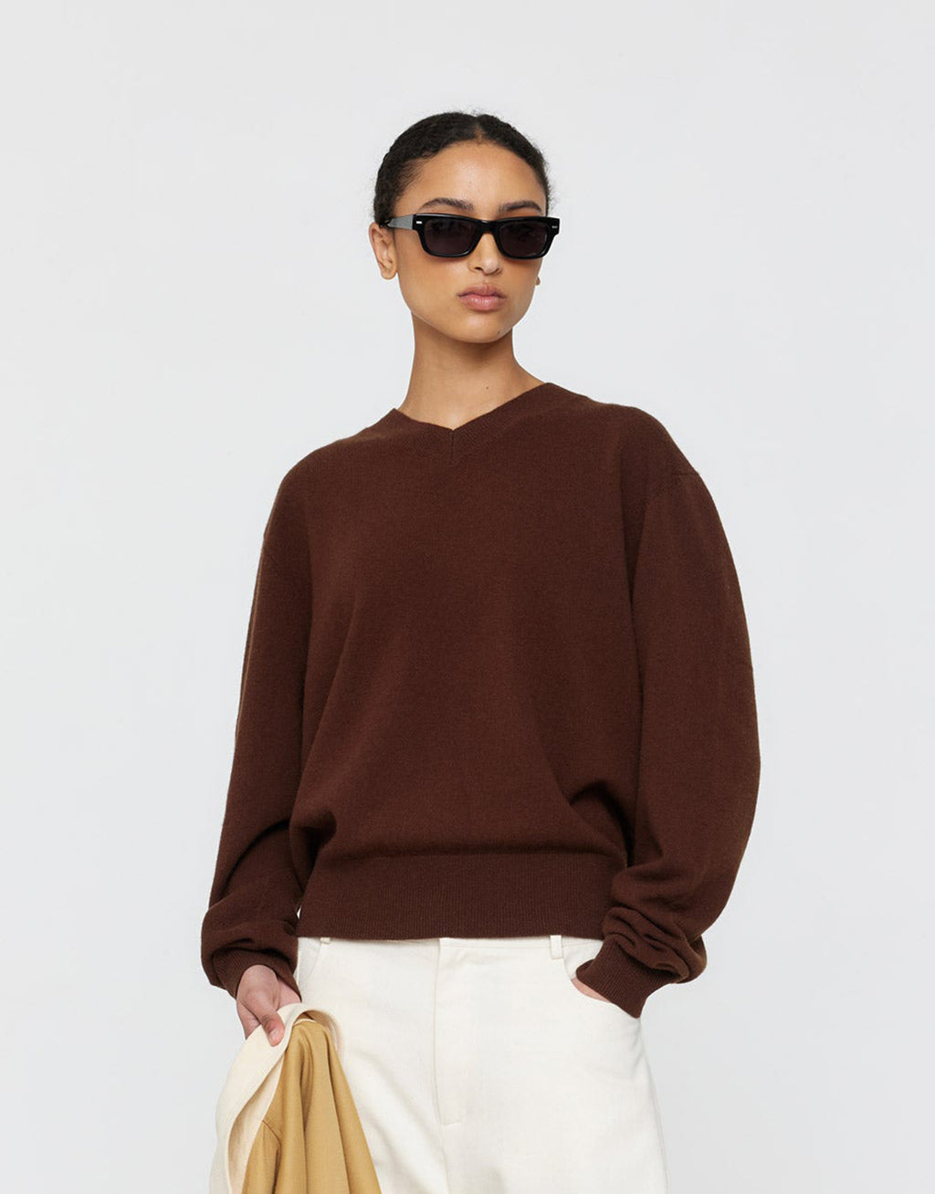 Amina Jumper - Brown by Ricochet